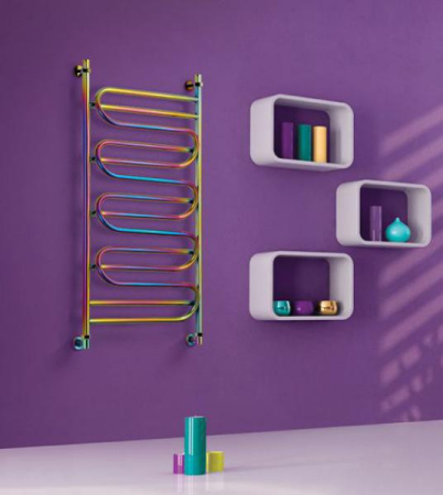 Полотенцесушитель Электрический Cунержа Иллюзия Правый (1200x600) ФЛОК состаренная Бронза 51-0545-1260