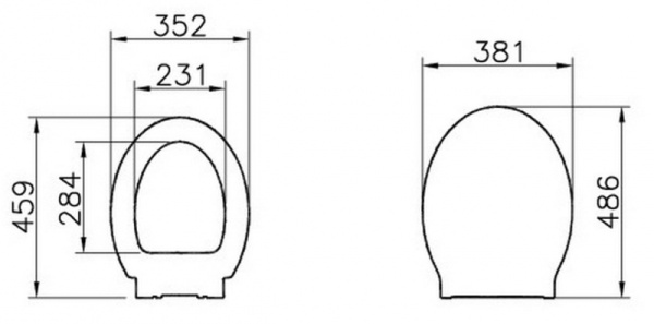 Сиденье Vitra Sunrise 75-003-001