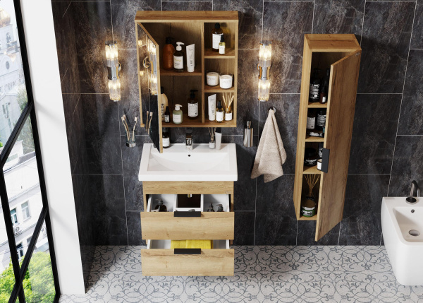 Тумба под раковину подвесная Onika Легран 70 107048