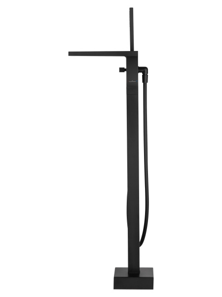 Смеситель для ванны напольного монтажа WONZON & WOGHAND FIT, черный матовый WW-88649009-MB