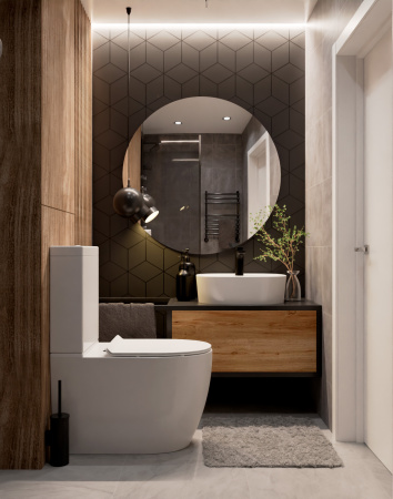 Чаша унитаза напольного безободковый  AQUAme AQM1002