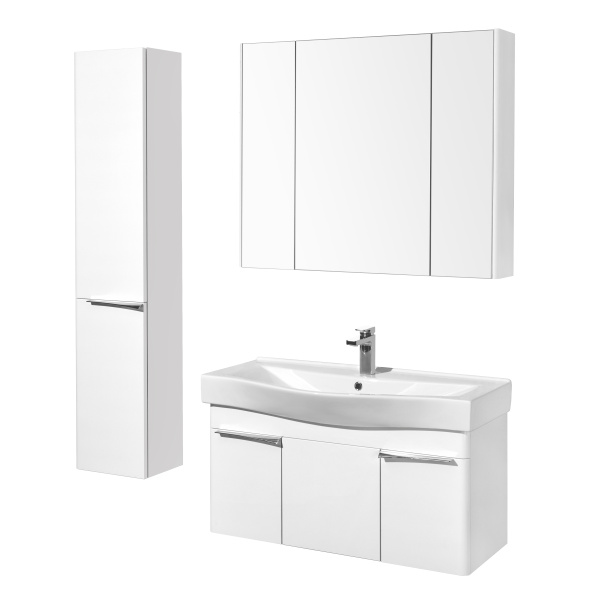 Пенал Aquaton Беверли 1A235403BV01L левый