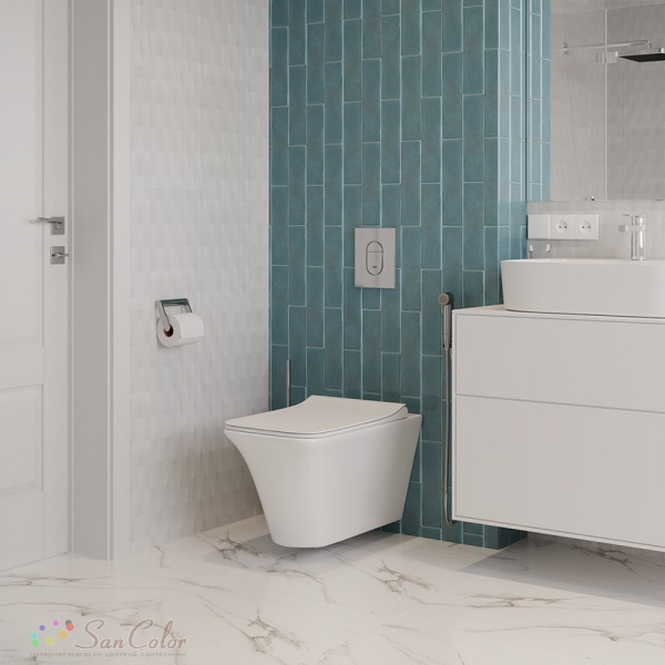 Унитаз подвесной Cerutti Nivolet Aria PP СТ9034