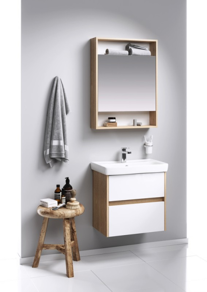 Зеркальный шкаф Aqwella Сити 60 SIT0406DB