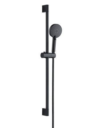 Душевой гарнитур Orange O-Shower OS802b лейка 3 режима, черный
