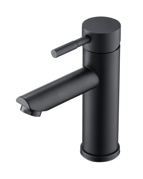 Смеситель для раковины однорычажный Orange Steel M99-021b черный