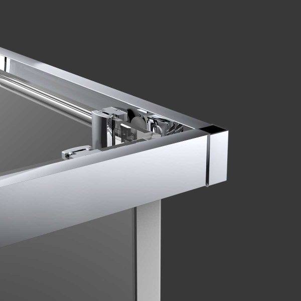 Душевой уголок Vincea  Alpha VSS-3AL100CL (100х100) хром, стекло прозрачное