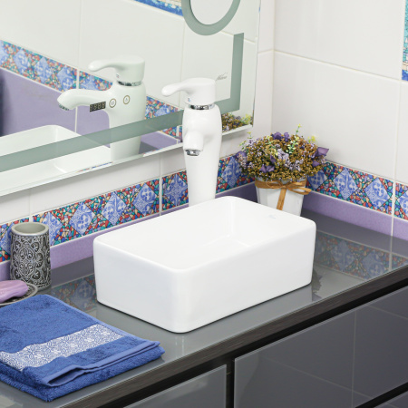 Раковина накладная (36х23) Melana 320319-805