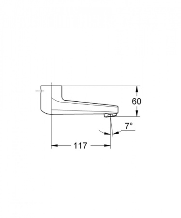 Излив GROHE 13269000