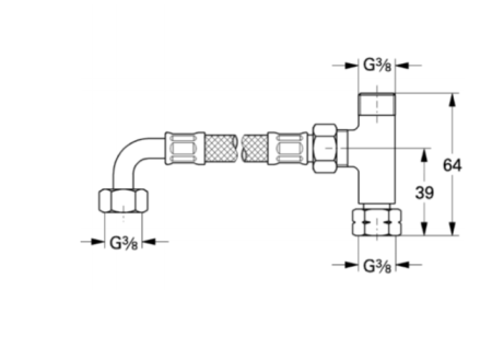 Гибкая подводка Grohe 407276040