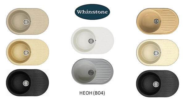 Кухонная мойка Whinstone ￼￼￼Неон (B04) сафари 41249