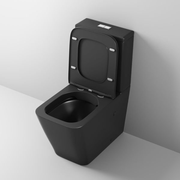 Унитаз напольный безободковый Grossman  GR-4445BMS с сиденьем микролифт