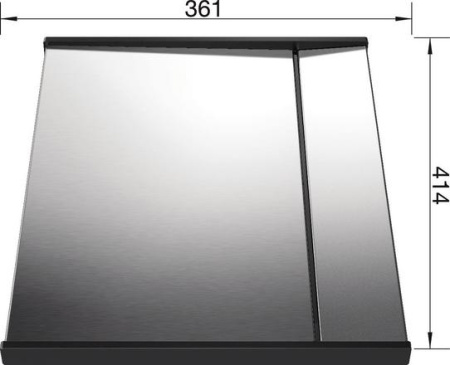 Поддон Blanco Zerox/Claron 223067