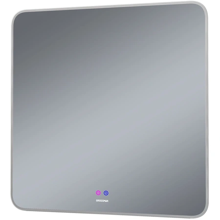 Зеркало (80х80) Grossman ELEGANS-норма 178080 LED с сенсорным выключателем и подогревом