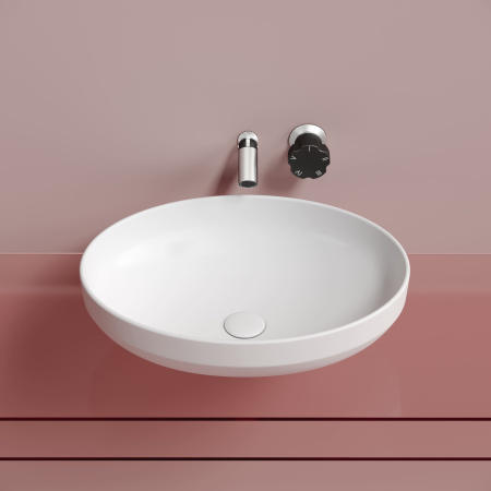 Раковина накладная (50,2х36,3) Ceramica Nova ELEMENT CN6056MW матовая