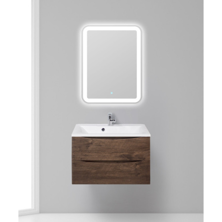 База под раковину подвесная BelBagno MARINO-750-2C-SO-RW-P Rovere Moro