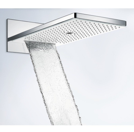 Верхний душ hansgrohe Rainmaker Select 580 3jet EcoSmart 24011400 белый/хром