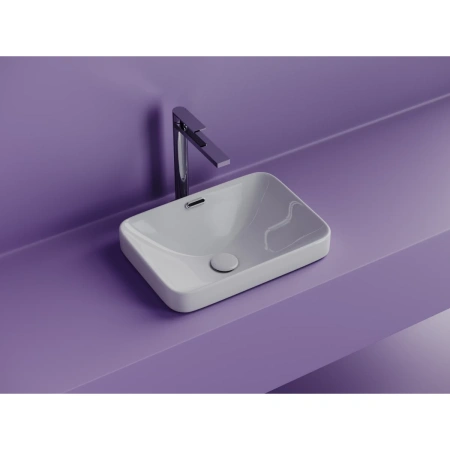 Раковина встраиваемая сверху (46x33) Ceramica Nova ELEMENT CN6078