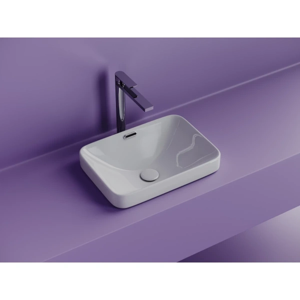 Раковина встраиваемая сверху (46x33) Ceramica Nova ELEMENT CN6078