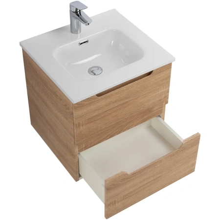Тумба под раковину BelBagno Etna ETNA-500-2C-SO-WO Rovere Bianco
