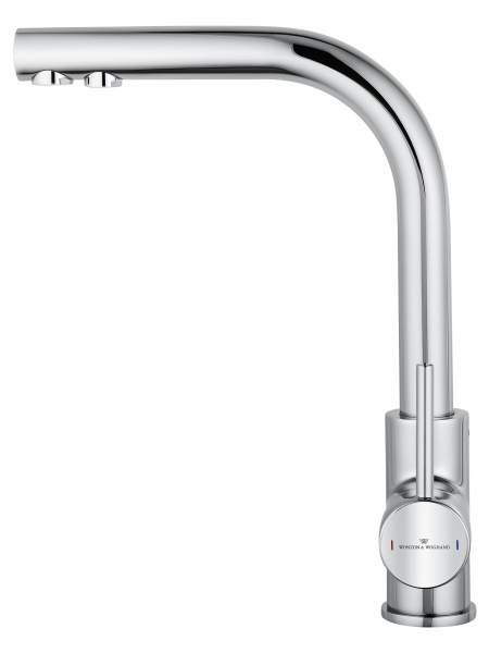 Смеситель для кухни c подключением фильтра WONZON & WOGHAND, хром WW-88458005-CR
