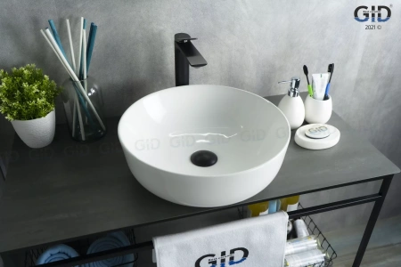 Раковина накладная (41,5х41,5) Gid D1315