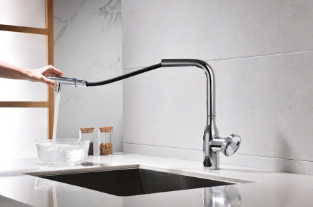 Смеситель для кухни с подключением к фильтру  Paulmark Urban Ur213104-CR