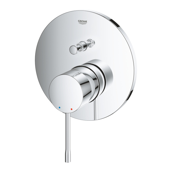 Смеситель для ванны однорычажный Grohe Essence New 24167 001 (24167001) хром