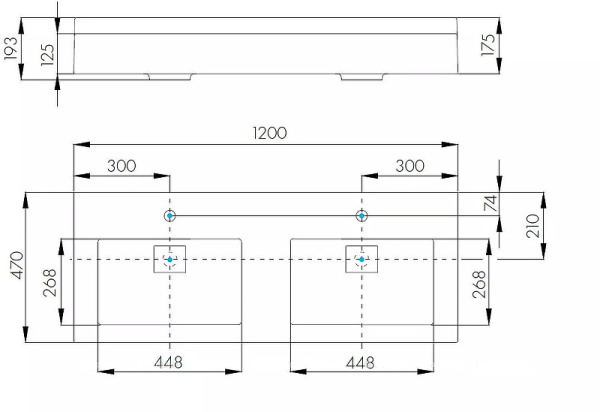 Тумба с раковиной Акватон Сакура 120 1A2197K2SKW80
