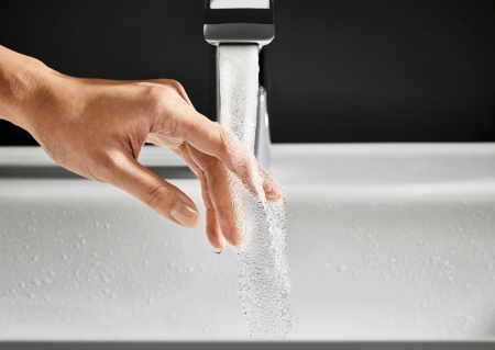 Смеситель для раковины без донного клапана CoolStart Hansgrohe Vivenis 75024000 хром