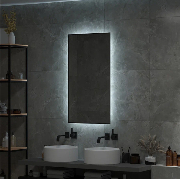 Зеркало с подсветкой (60x70) Continent Amer ЗЛП1526