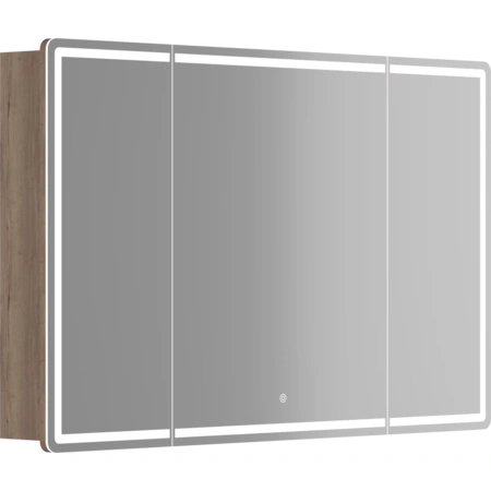 Зеркало-шкаф с подсветкой (119х74) Sancos Mirror MI120EG