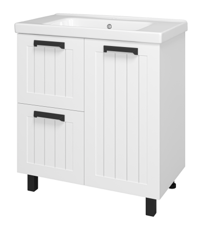 Тумба с раковиной Misty Спарта 80 УТ000013759