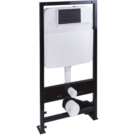Комплект унитаза с инсталляцией SantiLine SL-5027MB+SL-04