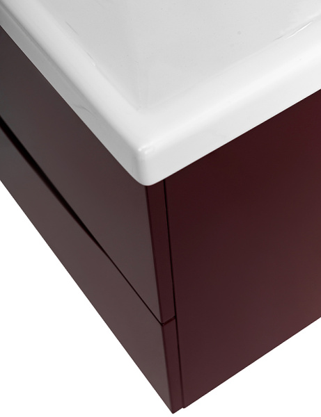 База под раковину подвесная BelBagno MARINO-CER-700-2C-SO-BRDL-P Bordo Lucido