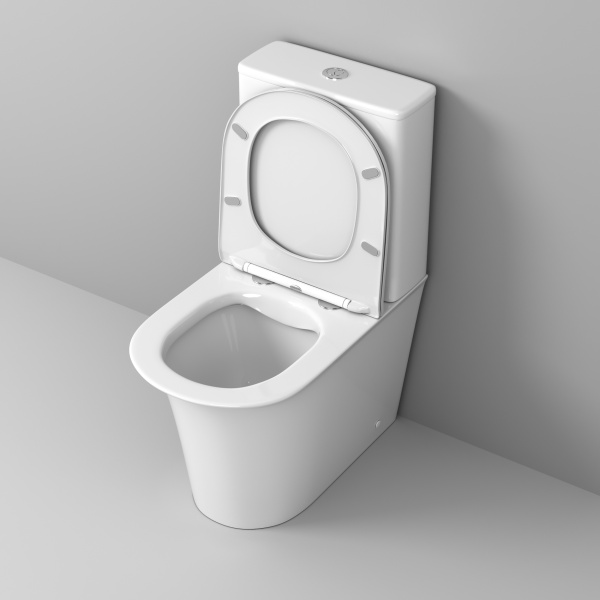 Унитаз напольный безободковый Grossman Galaxy GR-4469S с сиденьем микролифт