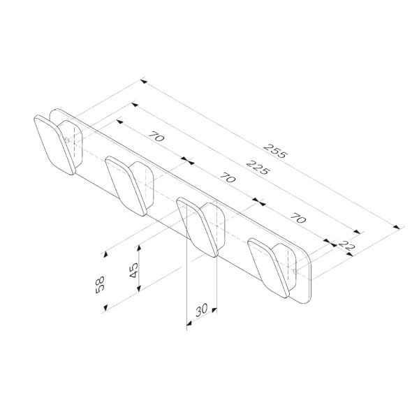 Набор крючков для полотенец Am.Pm Inspire 2.0 A50A35900