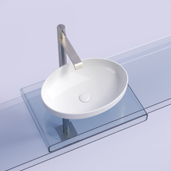 Раковина накладная (50,2х36,3) Ceramica Nova ELEMENT CN6056