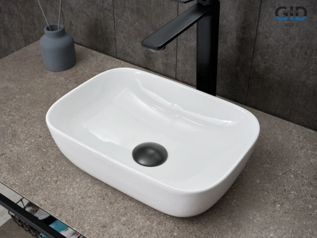 Раковина накладная (36х25) Gid N1334