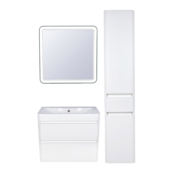 Тумба под раковину подвесная Style Line Атлантика СС-00002206 белый