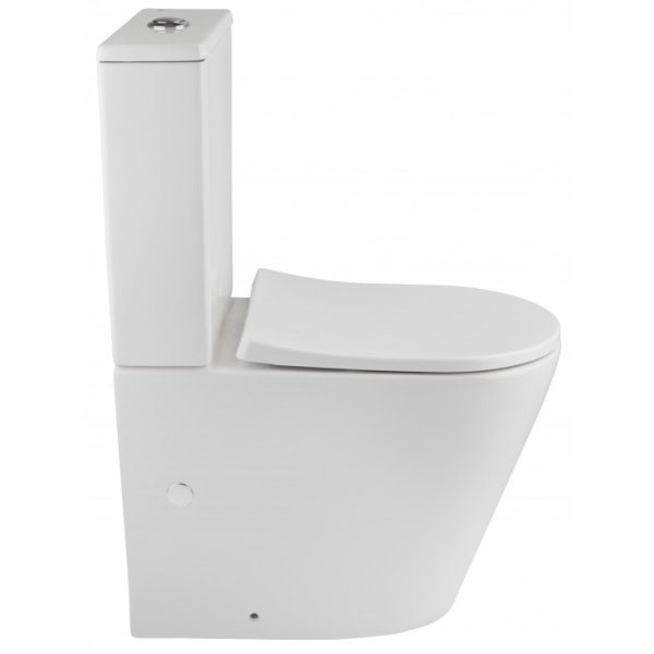 Унитаз-компакт безободковый с сиденьем микролифт Teka Nexos 117330000