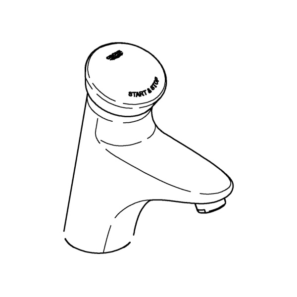 Автоматический смеситель для раковины со смешиванием Grohe Eurodisc SE 36233 000 (36233000) хром 