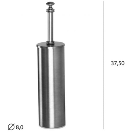 Ерш напольный хром Tiffany World Harmony TWHA020cr