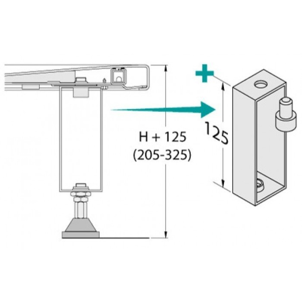 Комплект удлинителей Bette B50-0005