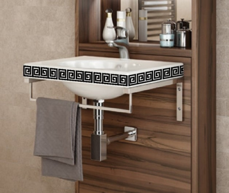 Раковина Sanita Luxe Next Greek NXT50SLWB11BR