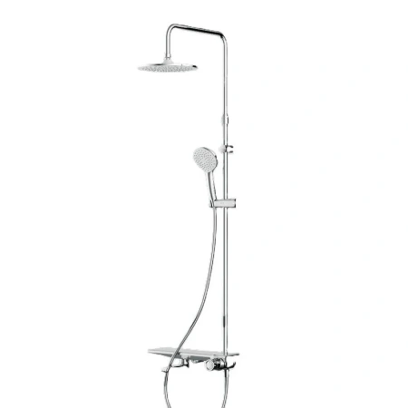 Душевая система с изливом Am.Pm Gem F0790700 хром
