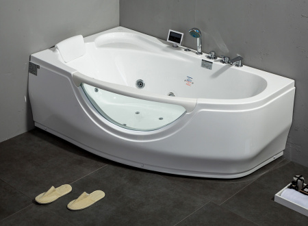 Акриловая ванна (171х99) Gemy G9046 II K L с гидромассажем, левая