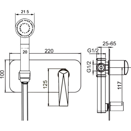 Гигиенический набор Boheme Venturo 377-SGM