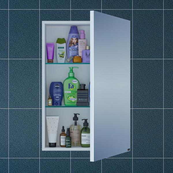 Зеркальный шкаф (50х73)  СаНта Стандарт 50 113002