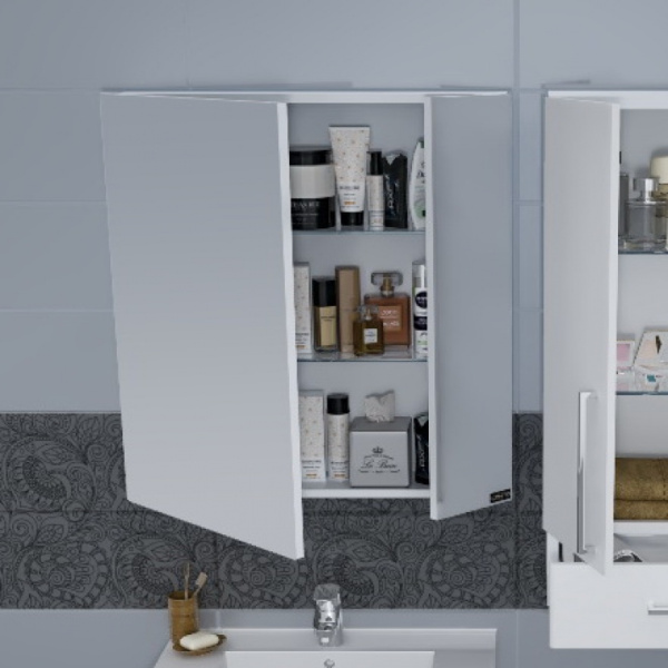 Зеркальный шкаф (56х73)  СаНта Стандарт 60 113004